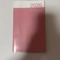 2026年 Daily Diary 手帳 ピンク　ナカバヤシ　スケジュールのサムネイル