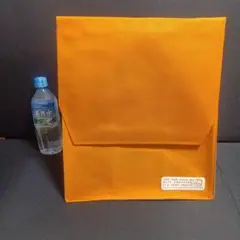 ミスタードーナツ オレンジ ナイロン製 収納ボックス 中型