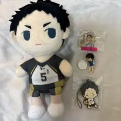 ハイキュー 赤葦京治 ぬいぐるみ きみとふれんず にとたん