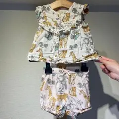 H&M エイチアンドエム ベビー服 子供服 動物柄 アニマル ベビー服セット
