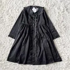 新品 axes femme kawaii ティアードトレンチコート ブラック