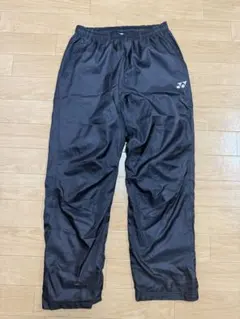 YONEX ブラック ユニ裏地付ウインドウォーマーパンツ Lサイズ