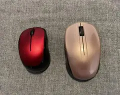 *ジャンク品* ワイヤレスマウス　2個