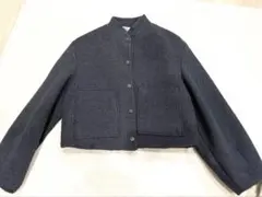 ZARA ソフトボンバージャケット　ダークグレー