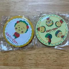 コジコジ おでかけ缶ミラー　2点セット