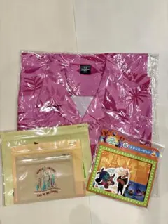 ズートピア2 ハッピーくじ B賞 アロハシャツ＋ステッカー＋ジッパーバッグ