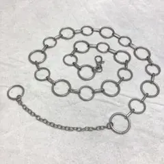 シルバー リングチェーン ベルトのサムネイル
