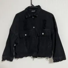 ANAP ダメージデニムジャケット