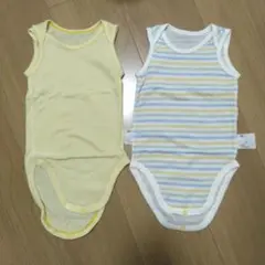 UNIQLO ベビー メッシュ ボディスーツ 2枚セット 80
