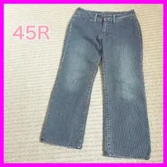 45R ストライプ ジーンズ デニム ワイドのサムネイル