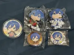プロセカ KAITO ぬいぐるみ＆缶バッジ 4点セット