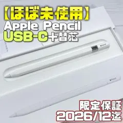 保証有【ほぼ未使用】Apple Pencil USB-C 替え芯セット
