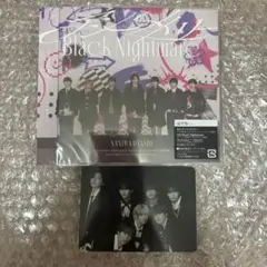 なにわ男子 アシンメトリー BlackNightmare 通常盤