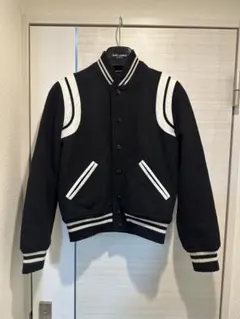 SAINT LAURENT PARIS クラシック テディジャケット 40 黒のサムネイル