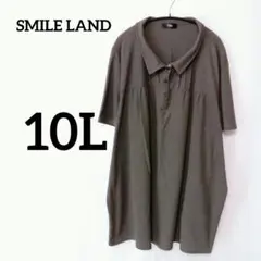 SMILE LAND【10L】トップス レディース ポロシャツ型チュニック