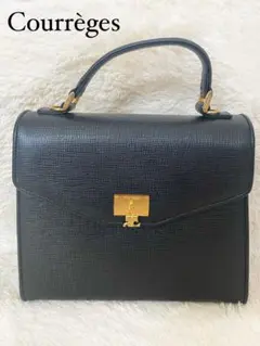 ⭐️極美品⭐️クレージュ　2way ハンドバッグ　フォーマルバッグ　ブラック　台形 1754205794358.jpg