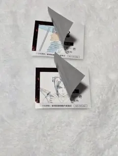 銀魂　キャラクターイラスト ステッカー 2枚セット