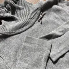 familiar 110 グレー タートルネック