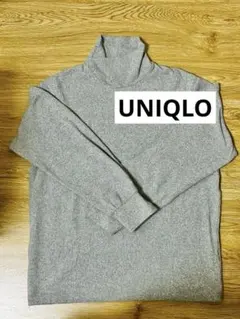 UNIQLO グレー タートルネック Mサイズ