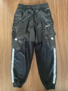 Nike チェック柄 ジャージ キッズMサイズ