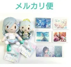 【日野森雫】ふわぷち２種類／ウエハース１１／ぱしゃこれＢ／4thチケット風カード