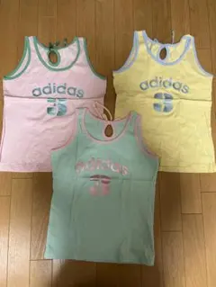 adidas タンクトップ 3枚セット