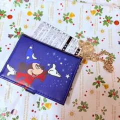ディズニー　ファンタジア　ミッキー　カードケース