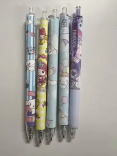 サンリオキャラクター ボールペン 5本セット