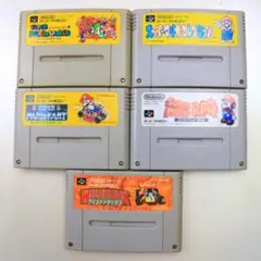 マリオワールド マリオRPGなど5点