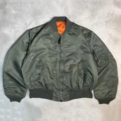 USA製 90s ALPHA INDUSTRIES MA-1 ヴィンテージ L