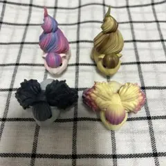 盛りモット マスコット フィギュア　ガチャガチャ　4個セット