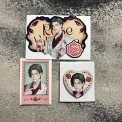 にじさんじ RoseValentine 五木左京 チェキ 缶バッジ