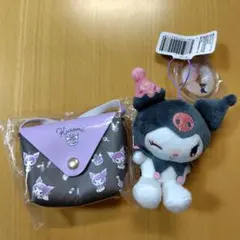 クロミ　スカーフ付チャームバッグ　ドーナツデザインマスコット　２個セット