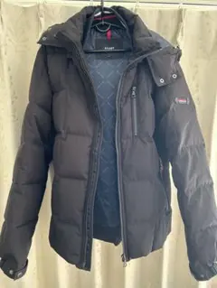 BEAMS HEART ブラック ダウンジャケット Lサイズ