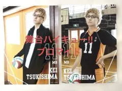 舞台　ハイキュー！！　ブロマイド　月島蛍　ハイステ