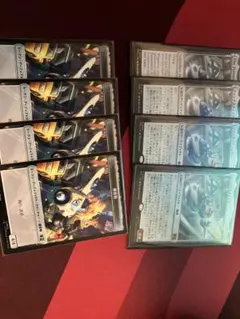 MTG ファンタスティッカー 3枚 構築物トークン4枚 セット - メルカリ