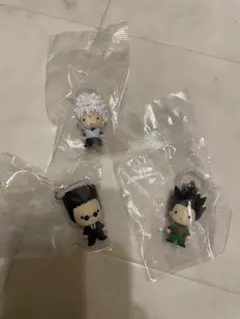 HUNTER×HUNTER めじるしアクセサリー　キルア　ゴン　レオリオ