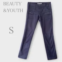 ビューティーアンドユース　カジュアルパンツ　ネイビー　Ｓ