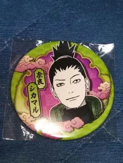 NARUTO　奈良シカマル　コレクション缶バッチ　木の葉