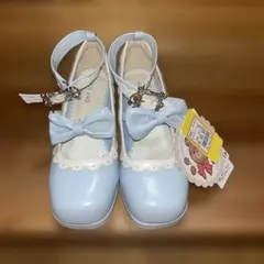 CHIP CLIP ストラップパンプス ライトブルー Sサイズのサムネイル