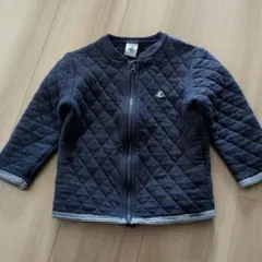 Petit Bateau プチバトー　キルティングアウター 26m/86cm