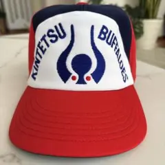 当時物！LL 近鉄バファローズ 帽子 メッシュキャップ レトロ 昭和　希少サイズ 当時物！LL 近鉄バファローズ 帽子 メッシュキャップ レトロ 昭和 希少