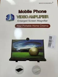 スマホ拡大鏡 16インチ 5倍拡大 360°回転 折りたたみ ホワイトのサムネイル