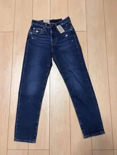 Levi's 501 ダークブルー ストレートジーンズ