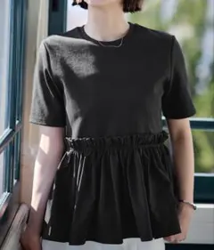 ユアーズ　ペプラムTシャツ　カットソー　ペプラム　トップスのサムネイル