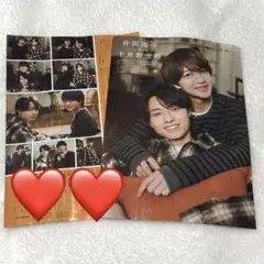 月刊TVnavi 4月号 最新号 作間龍斗 千井野空翔 切り抜き 匿名配送