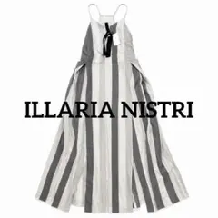 新品タグ付き ILLARIA NISTRI シルク混 ロングドレス 38 モードのサムネイル