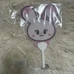 NiziU オンラインくじ NIZOOミニうちわ キーホルダー MIIHI