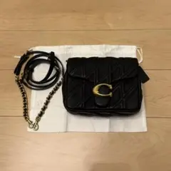 COACH タイムズ スクエア タビー ショルダー バッグ・キルティング