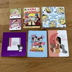 キャラクターシールとミニオンメッセージカードセットのサムネイル